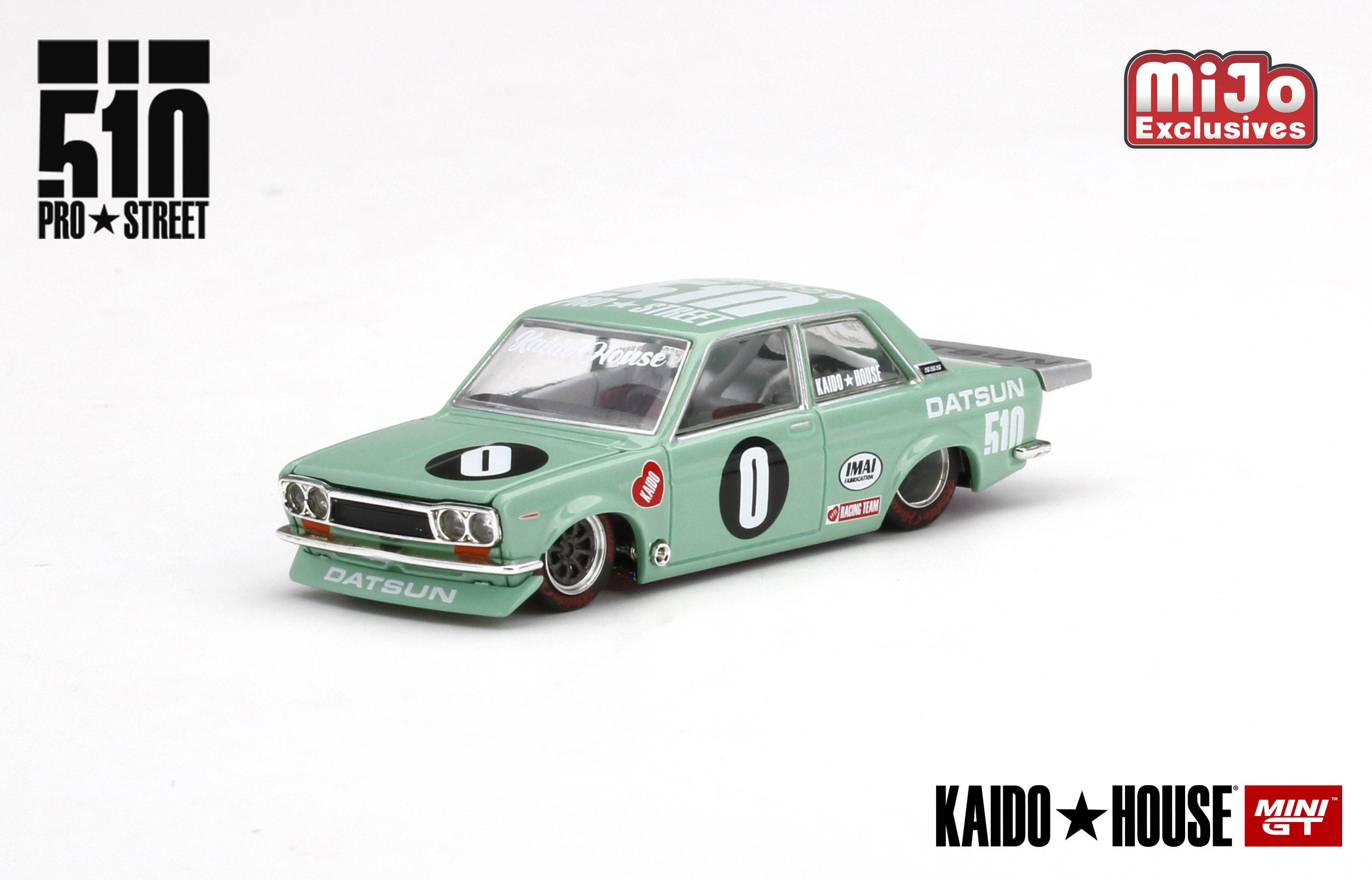 MINI GT 1/64 [ Kaido House x MINI GT ] Datsun 510 Pro Street KDO510 - MJ  Exclusive